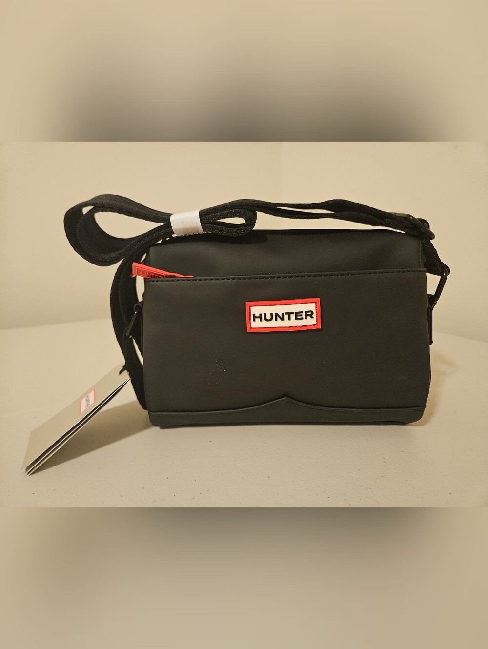 Hunter Water Resistant Crossbody Bag Black NWT